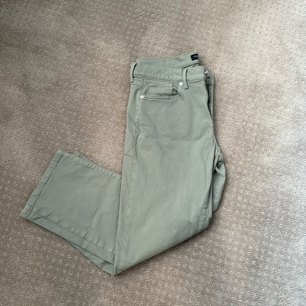 Banana Republic Olive Ankle & Cropped Jeans